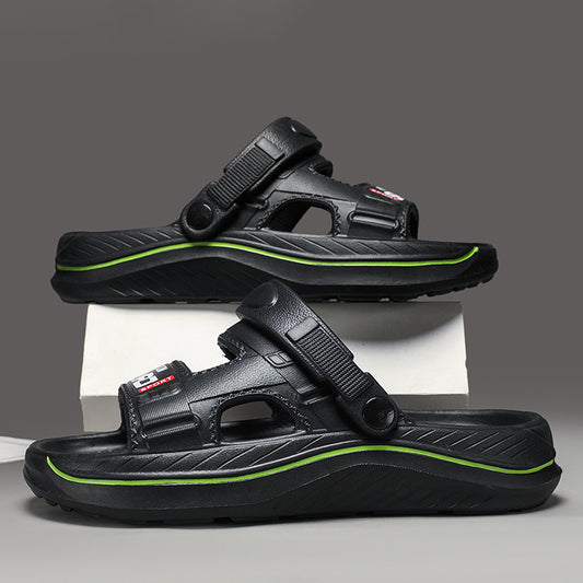 Men's Summer Sandals2025New Outdoor Wear Comfortable Men's Anti-Slip Driving and Beach Sandals