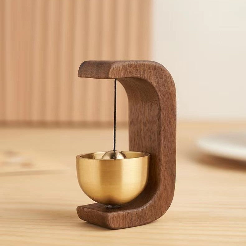 Brass Dopamine Wind Chime Creative Bedroom Hanging Decoration Entry Door Bell Meditation Summer Breeze Hanging Ornament Door Decoration Bell