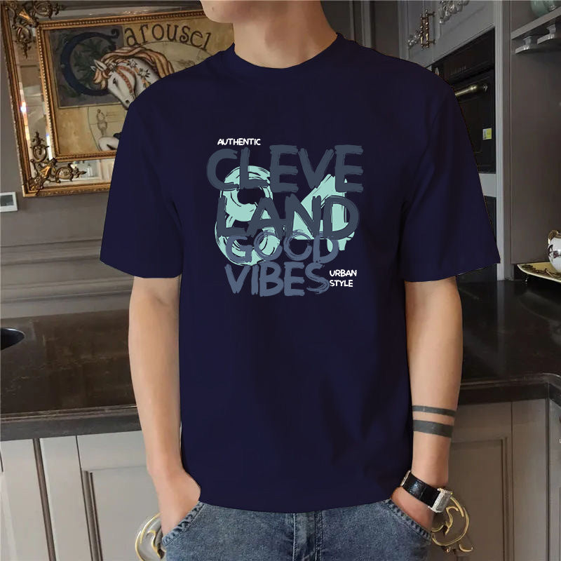 New T Shirt for Men and Women Summer Simple Basic Heavy Cotton Casual Multi-color Versatile