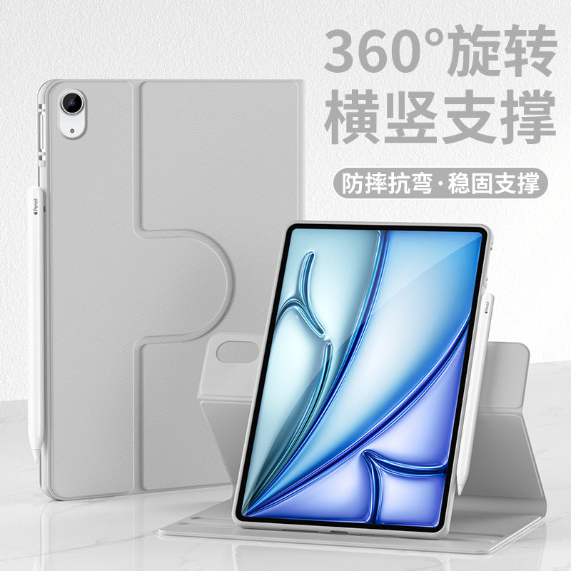 Rotatable Compatible ipadair6Protective Sleeve ipad Protective Shell ipad10/9/8Apple Tablet2021/2024