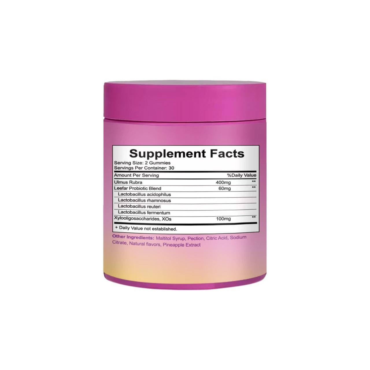 In-stock Women's Probiotic Gummies Cross-border TK Amazon hot probiotic GUmmies Source