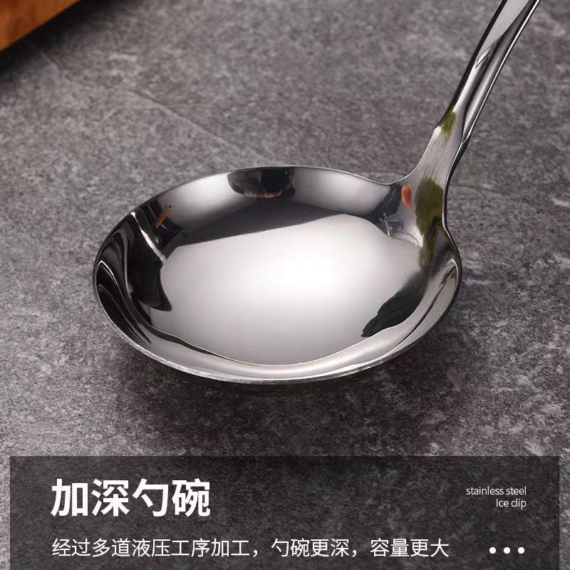 S High-quality stainless steel kitchenware cooking spatula and spoon set Spatula, Sauce Ladle, Soup Spoon, Pasta Spoon Manufacturer Wholesale
