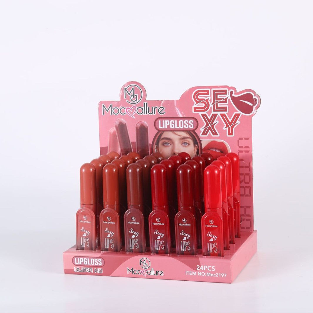 New Lip Gloss Six-color Lip Gloss Multi-color Optional Create Sexy Lip Makeup Color Rendering Long-lasting Waterproof Color Lifting