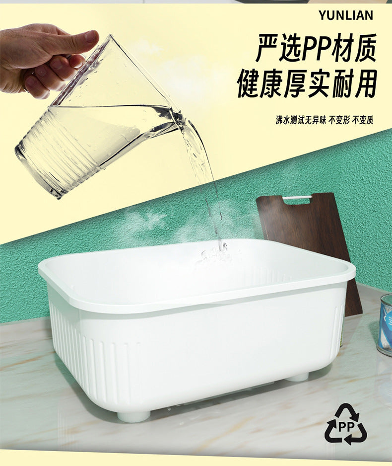 Kitchen Bowl Dish Rack Draining Bowl Rack Bowl and Chopstick Storage Box with Lid Bowl Cabinet One Piece Dropshipping