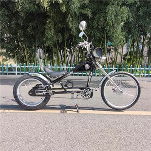 Comfortable Three-Wheel Bicycle High-End Park Display Side Bucket Drag Bucket Bicycle Dense Spokes High-End Side Three-Wheel