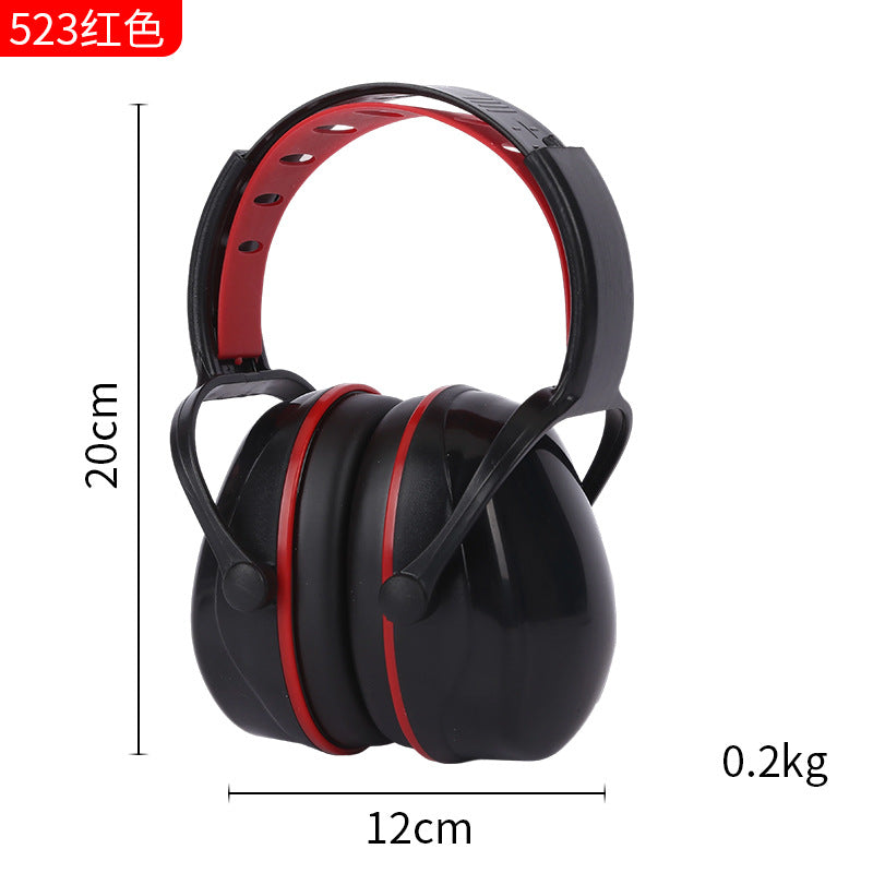Soundproof Noise-Cancelling Ear Muffs for Sleep, Silent, Anti-Noise, Professional Shooting, Noise Reduction, Study, Sleep, Head-Mounted Ear Muffs