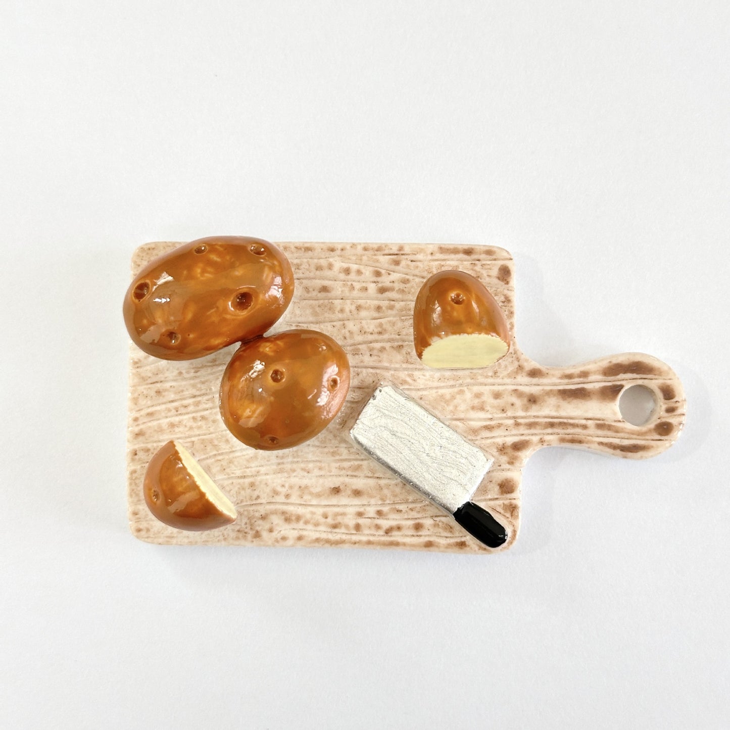 *Beautiful Little Aunt* Refrigerator Magnet 3D Creative Magnetic Sticker Simulation Food Bread Message Sticker Magnetic