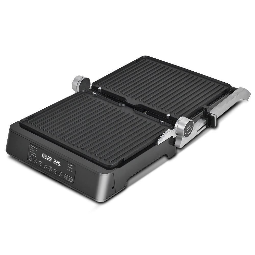 EU UK Cross-Border 2-in-1 Steak Maker Sandwich Maker Waffle Maker Detachable Smart Display Breakfast