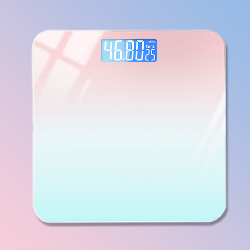 Home Rechargeable Body Weight Scale Body Fat Scale Adult Gradient Body Scale Precision Health Scale Electronic Scale with Printing Function LOGO