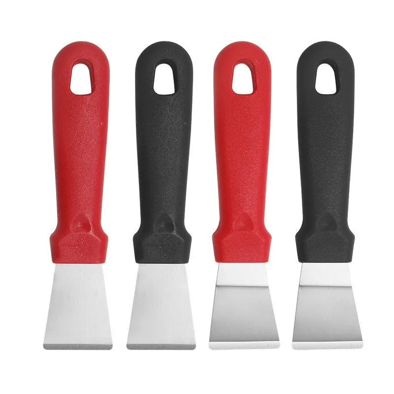 Kitchen Scraper Cleaning Spatula Stainless Steel Range Hood Vortex Scraper Ice Scraper Refrigerator Defrosting Household Cleaning Tool