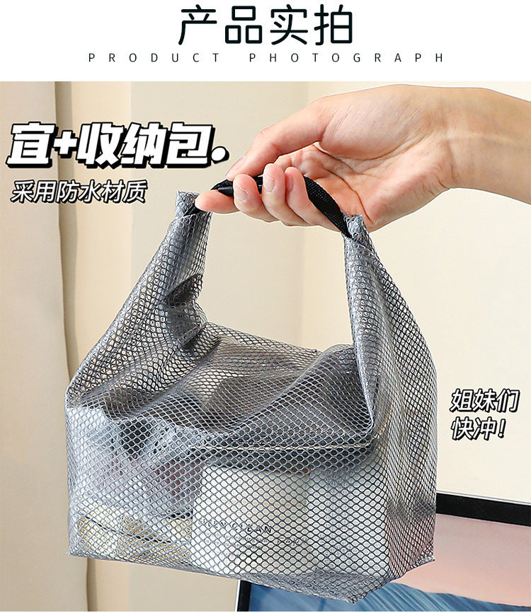 【New Person Reduction5Original】Large Capacity Snap Storage Bag Handheld Portable Travel Bag