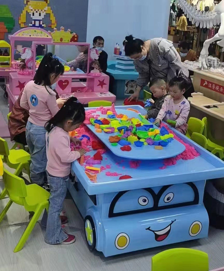 Naughty Castle Indoor Children's Play Area Craft Table Equipment Game Machine Educational Water Elf Toy Table Amusement Park Commercial Use