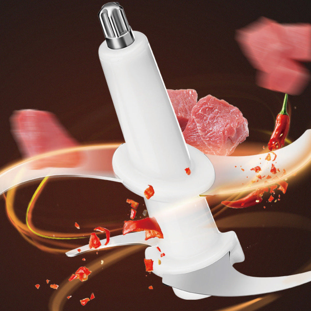 European and British Standard Cross-Border Electric Meat Grinder Household Stainless Steel Meat Mincer Vegetable Chopper Multi-Functional Dual-Speed Food Processor