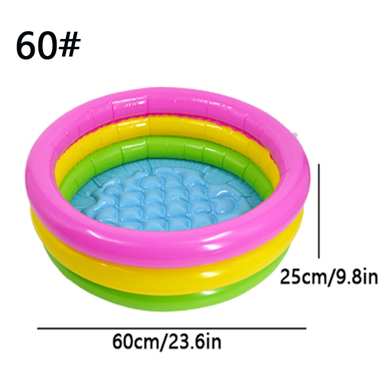 Cross-Border Children's Inflatable Swimming Pool Home Family Pool Thickened Plastic Baby Infant Swimming Pool Ocean Ball Pool