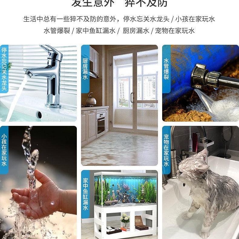 Graffiti wifi Intelligent Water Intrusion Detector Water Level Leak Sensor Remote APP Water Leak Detector