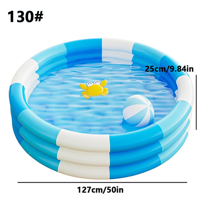 Cross-Border Children's Inflatable Swimming Pool Home Family Pool Thickened Plastic Baby Infant Swimming Pool Ocean Ball Pool
