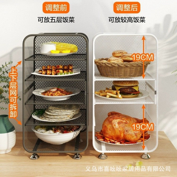 Table Cover for Dishes, New Household Dining Table Leftover Storage Cabinet, Food Cover to Prevent Flies and Mosquitoes, Food Storage Rack