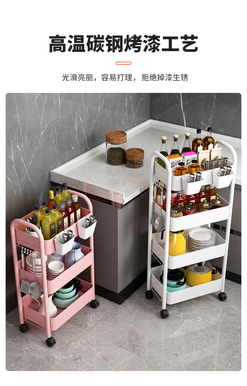 Manufacturer supplies toy storage rack Kitchen Storage Rack Multi-layer Bowl Organizer Living Room Snack Storage Rack