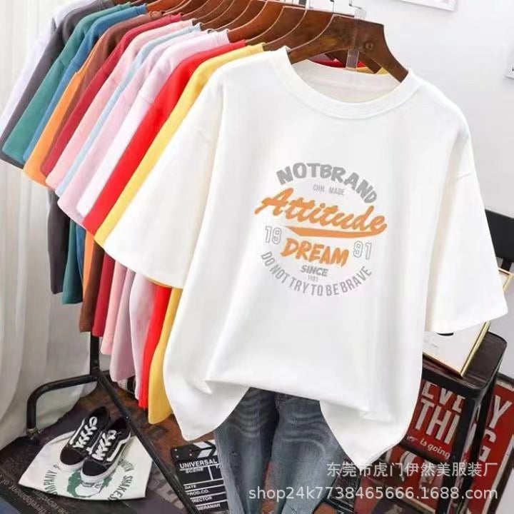 1Wholesale Supplies for Street Vendors 1688Summer New Women's Short Sleeve t T-shirt9.9Free shipping for wholesale women's clothing