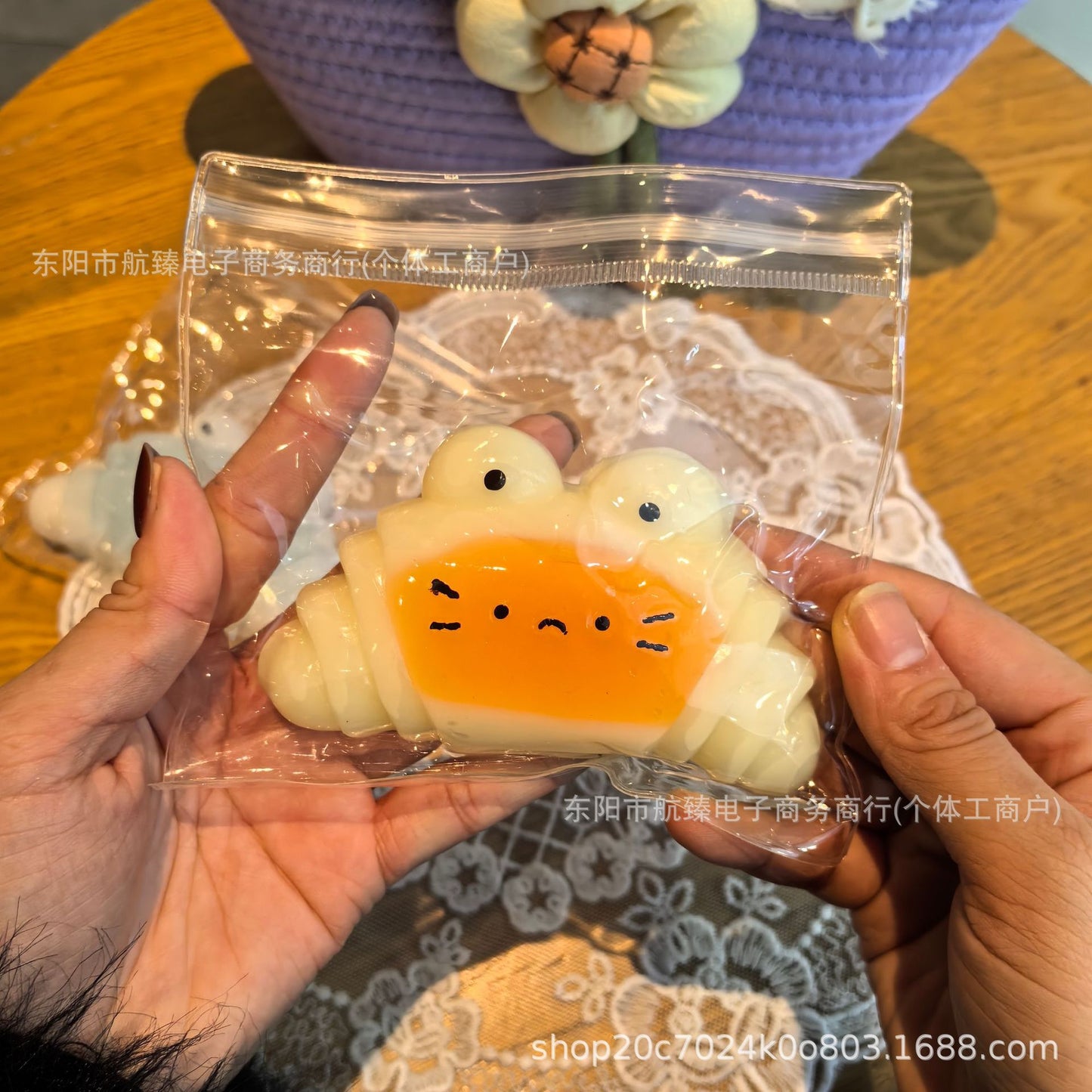【Same Low Price】Silicone Chick Squeeze Toy Handmade Chicken Doll Stress Relief Funny Little Red Book Style Plush Toy