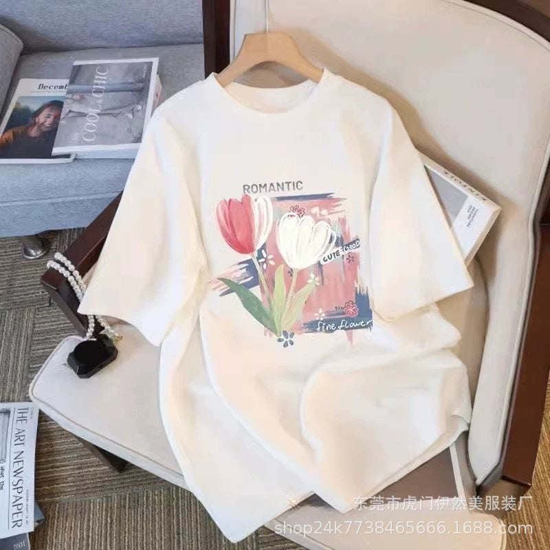 1Wholesale Supplies for Street Vendors 1688Summer New Women's Short Sleeve t T-shirt9.9Free shipping for wholesale women's clothing