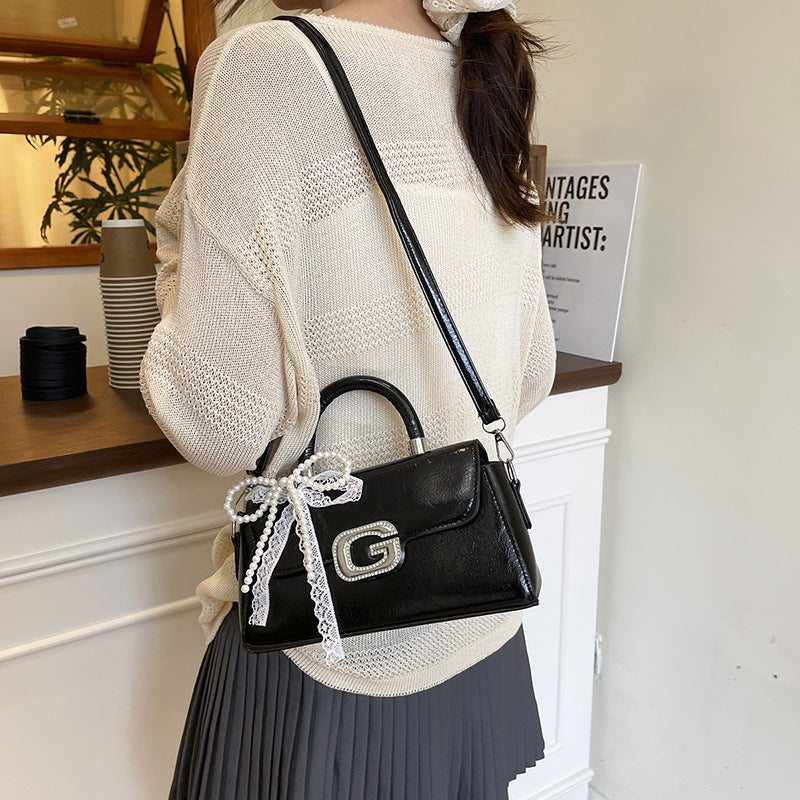 This year's trendy women's bags2025New Fashion Versatile Summer Single Shoulder Crossbody Bag Hot-Selling Small Square Crossbody Bag