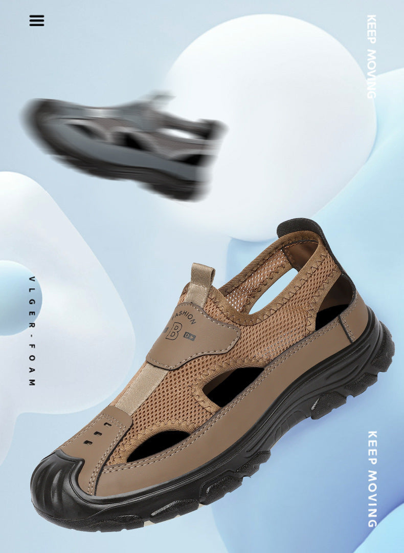 Men's Sandals2025New Cross-Border Snorkeling Shoes Beach Shoes Outdoor Hiking Shoes Outdoor Wading Stream Shoes