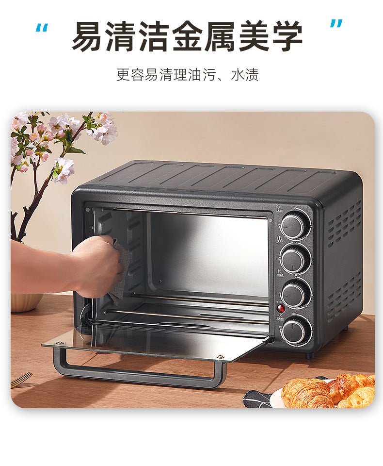 Chigo22Shengduo Knob Electric Oven Household Multi-Functional Baking Dormitory Kitchen Bread Machine Source Factory