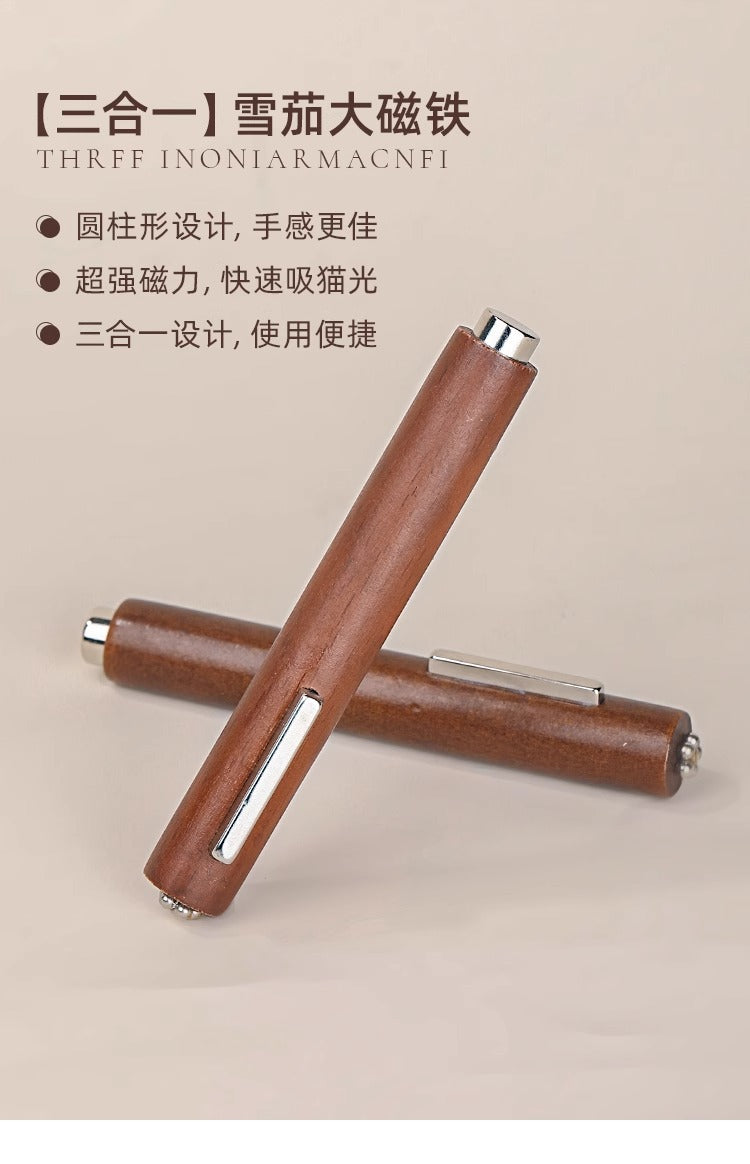 Cigar Large Magnet 3-in-1 Nail Art Cat Eye Strong Large Thick Magnet Large Cylinder Super Strong Magnetic Tool