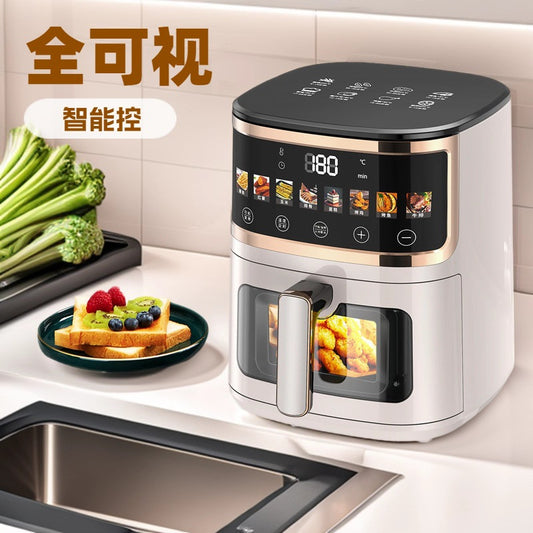 Jinzheng Air Fryer Household Large Capacity Oil-Free Electric Oven Multi-Functional Electric Fryer Machine Air fryer Cross-Border C