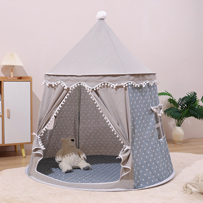 Large Space Children's Tent Portable Indoor Boys Girls Game House Castle Small House