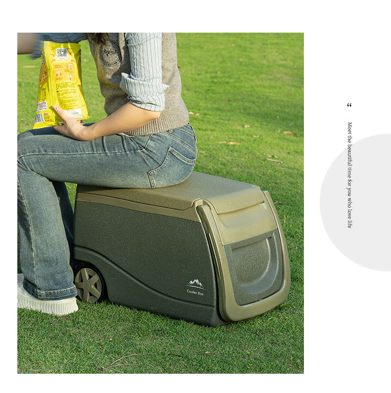 Small Refrigerator Insulated Cooler Commercial Portable Car Outdoor Picnic Food Preservation Handheld Camping Ice Bucket