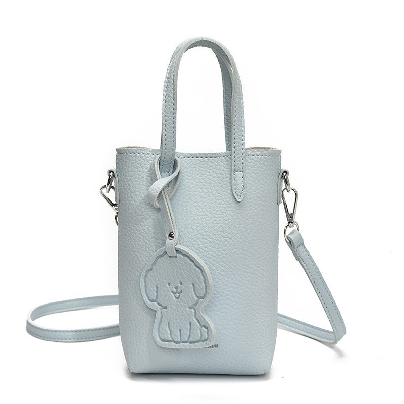 Women's Bag Single Shoulder Crossbody Bag Versatile Handbag New Simple Style Basket Fashionable Spring2025Fashion
