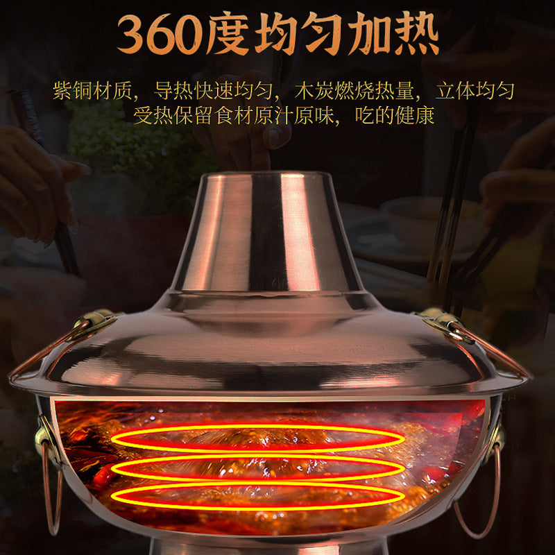 Copper Stove Charcole pot
