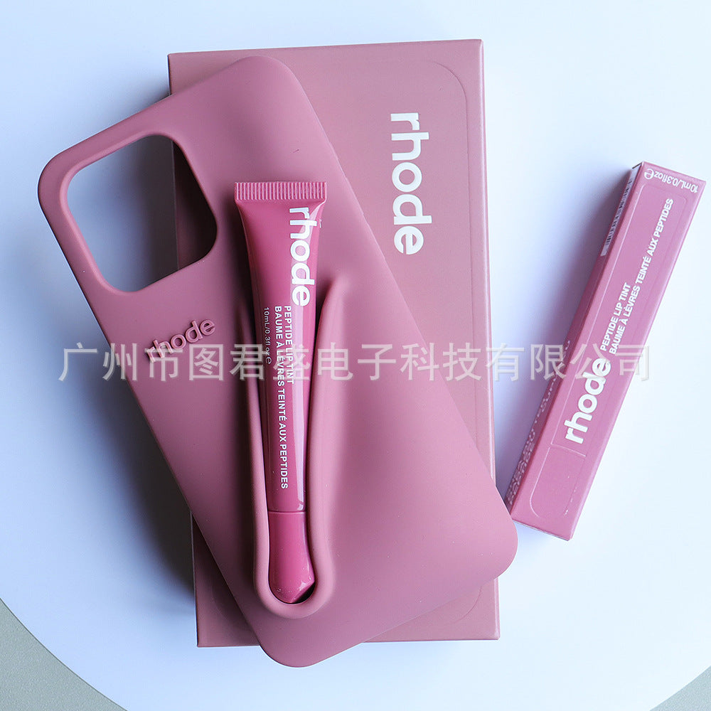 Hayley RHODE Same style high-end version3Set of phone cases, lipstick, and lip gloss boxes2Wholesale Sets