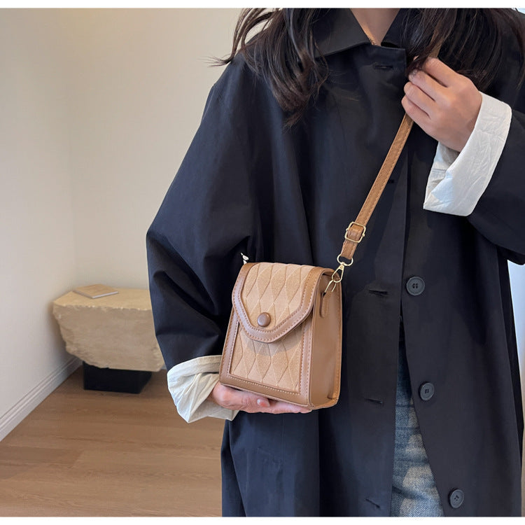 Commuting high-quality crossbody bag for women2023New stylish versatile women's shoulder bag ins Fashionable Phone Bag