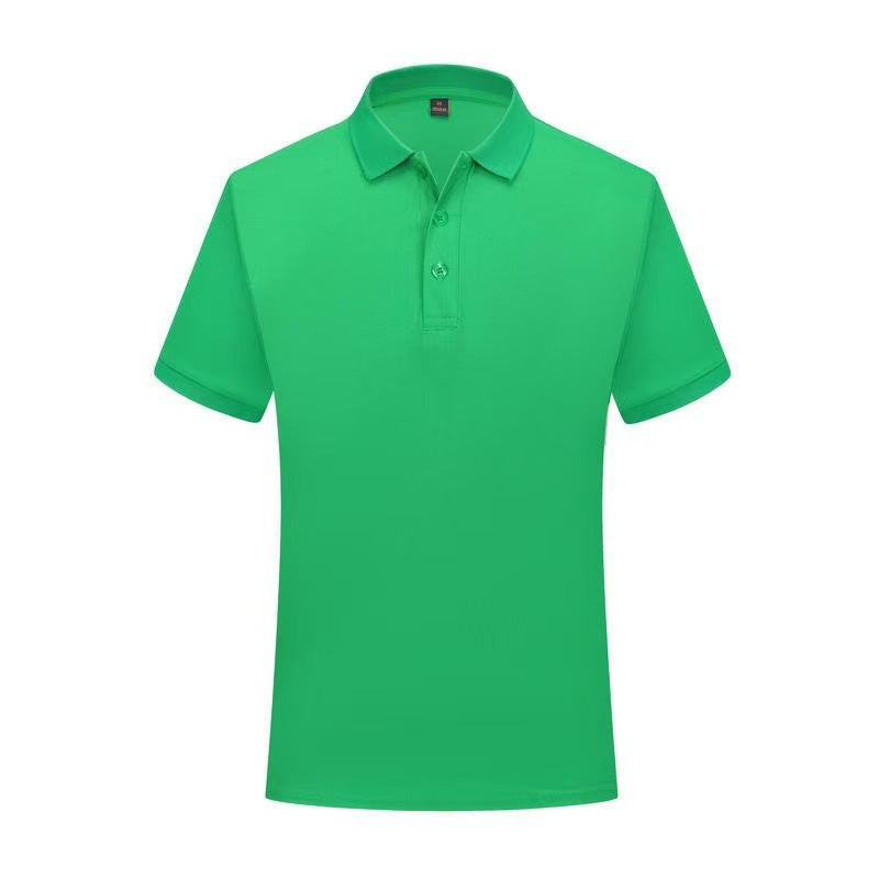 Short Sleeve polo Men's Summer Workwear Turn-down Collar Printed Work Shirt logo Patterned Advertising Shirt for Men polo Shirt