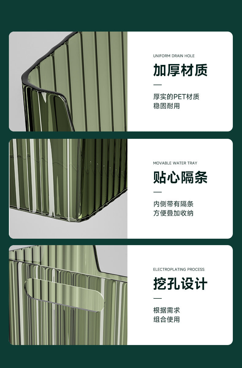 Refrigerator Side Door Storage Box Kitchen Storage Box Packing Organizer Box Food Grade Ginger Garlic Sundries Storage Storage Box