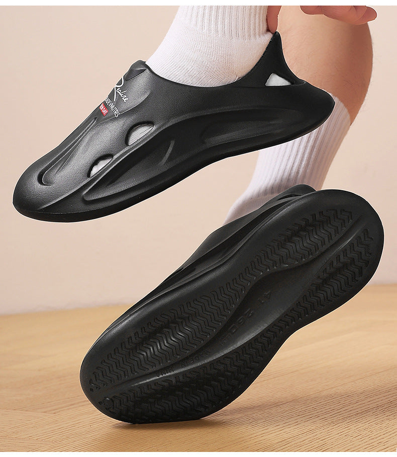 Driving Shoes for Men, Summer New Style Fishing Outdoor Closed-Toe Thick-Soled Non-Slip Odor-Free Sandals for Women