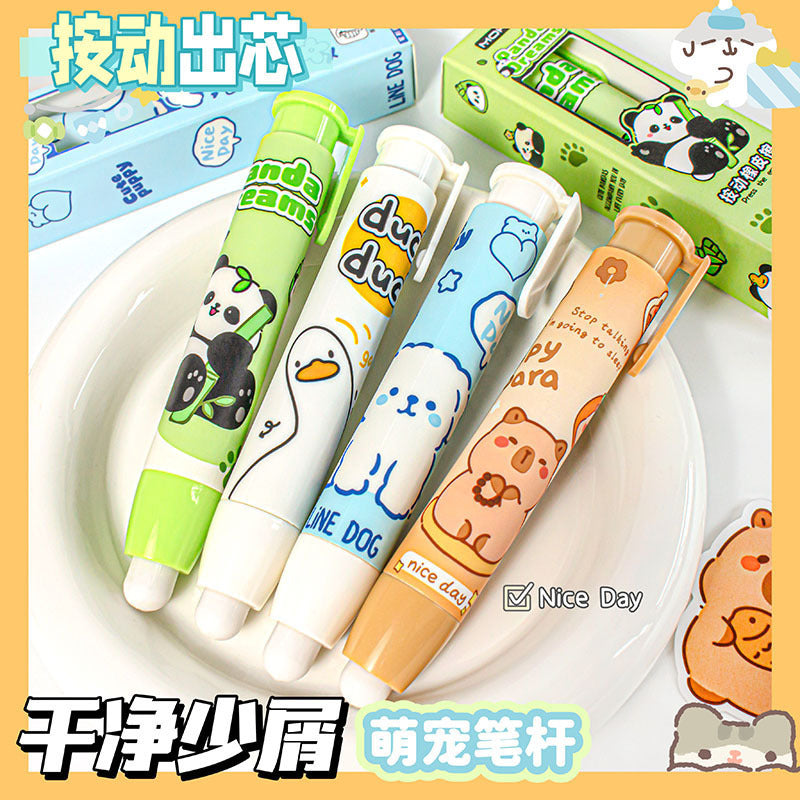 【School Opening Season】Cartoon High-Value Press Eraser Kindergarten Gift Learning Stationery No Trace Low Residue Eraser http://detail.1688.com/offer/967930328447.html