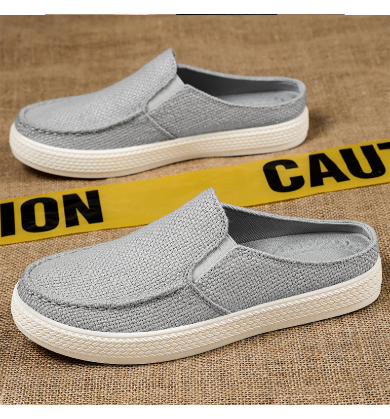 Men's Summer Breathable Casual Slip-On Shoes Comfortable Dad Shoes Outdoor Slippers Home Trendy Men's Shoes