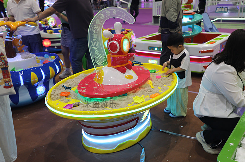 Naughty Castle Indoor Children's Play Area Craft Table Equipment Game Machine Educational Water Elf Toy Table Amusement Park Commercial Use