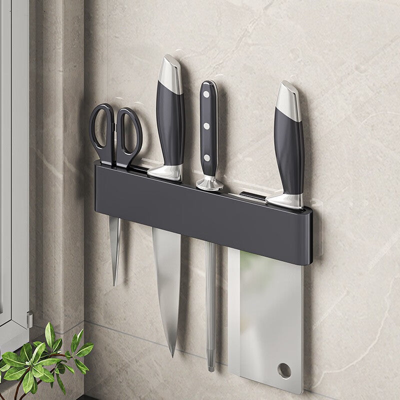 Manufacturer supplies multifunctional kitchen storage rack Knife Rest Wall-Mounted Simple Knife Holder Storage for Kitchen Knives