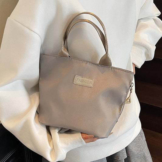 Casual Single Shoulder Crossbody Bag New Model Phone Small Square Bag Versatile Shopping Handbag Lightweight Water-Resistant Nylon Bag