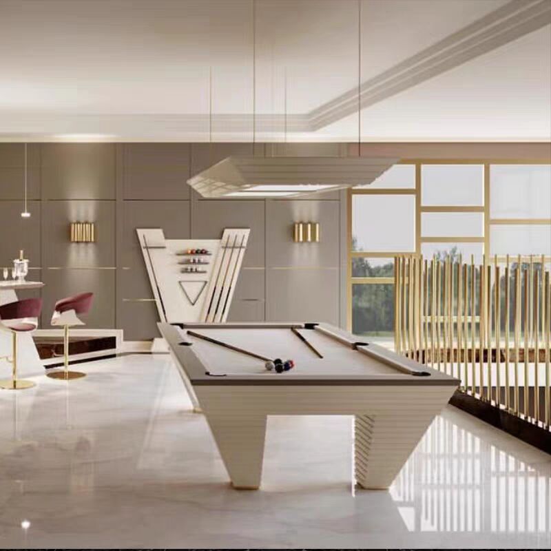 Billiard Table Standard Type Home American Style Adult Indoor Commercial Marble Villa Billiard Case Nine Ball Table Accessories