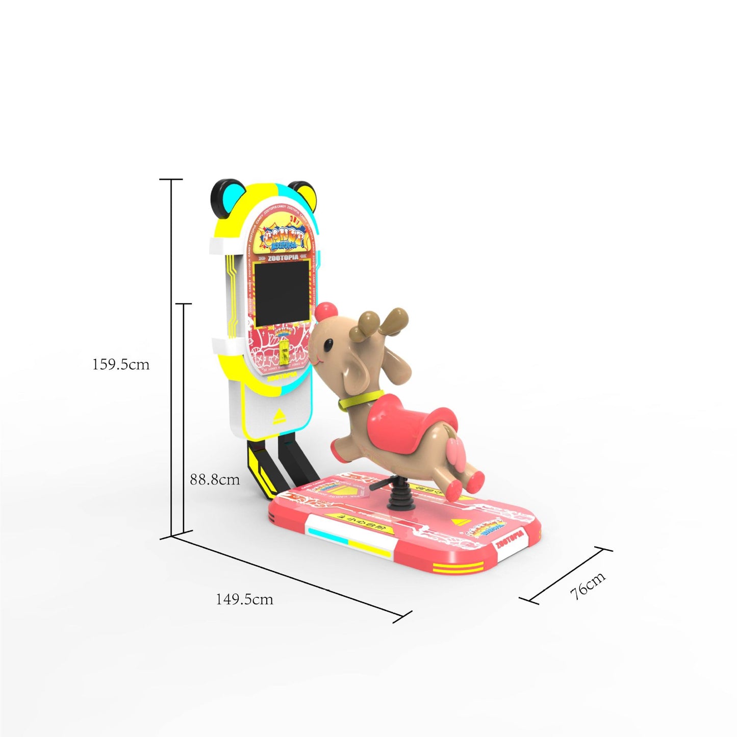 New Model Children's Coin-Operated QR Code Electric Airplane Motorcycle Police Car Rocking Car Commercial Fiberglass Swing Machine Game Machine
