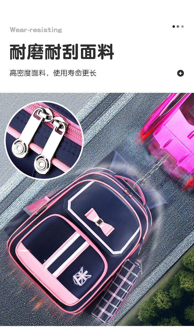 【Get Pencil Case for Free】Back-to-School Season Elementary School Student Backpack for Children1-3-6Grade Backpack6-9-12First Birthday Bag http://detail.1688.com/offer/651534241023.html