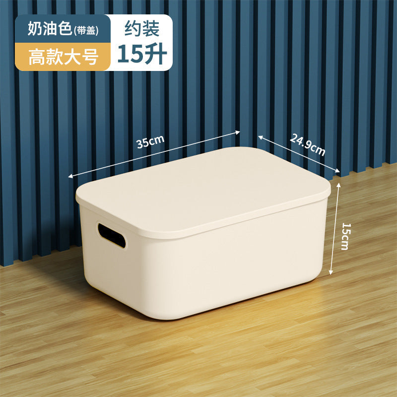Miscellaneous Storage Box Desktop Cosmetics Retail Toy Organizer Household Plastic Storage Box Kitchen Finishing