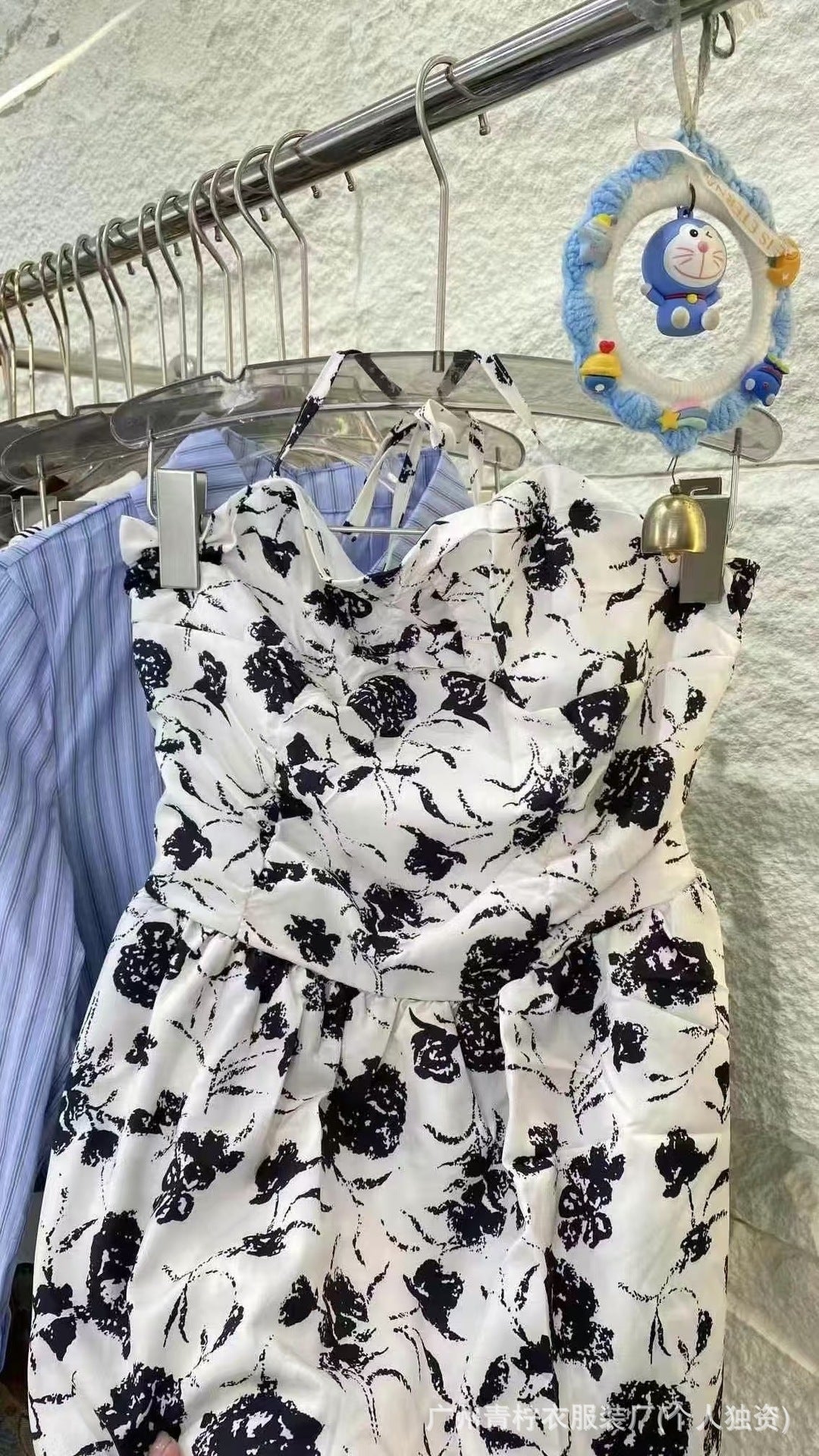 Hangzhou Four Seasons Green Women's Dress2025Summer New French Style Fairy Square Neck Waist-Cinching Sweet First Love Long Dress