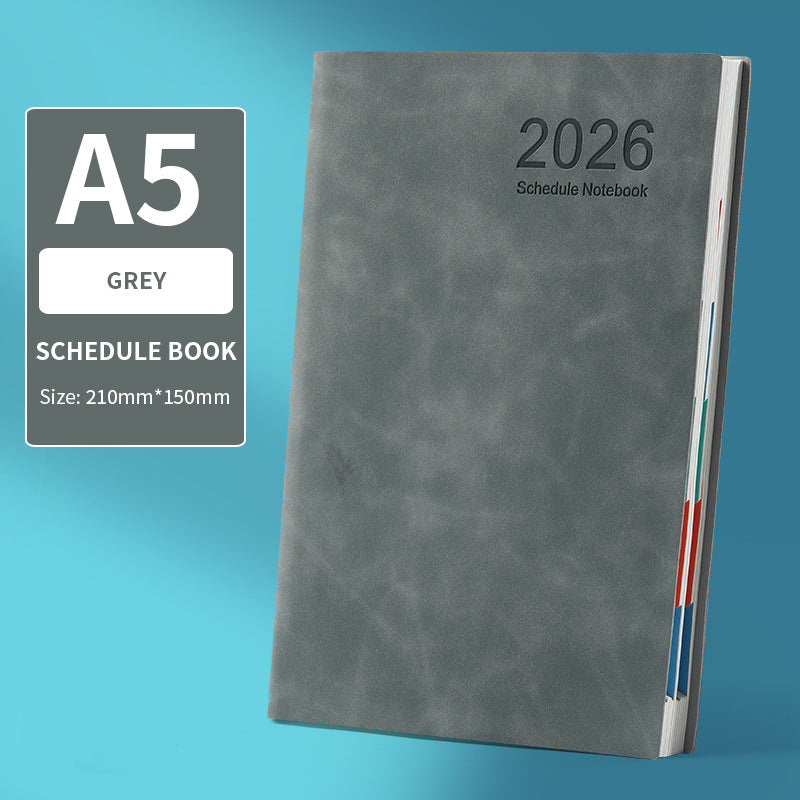2026Calendar Book Cross-Border English Yearly Calendar Book365Tianji Daily Planner Efficiency Notebook